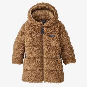 Patagonia Toddler Recycled Hi-Loft Parka Fleece Sherpa 3T
